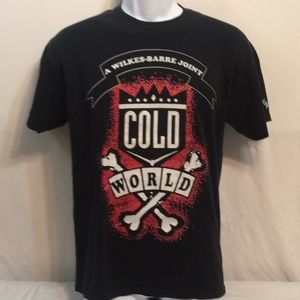 Cold World Band T Shirt. Punk Goth